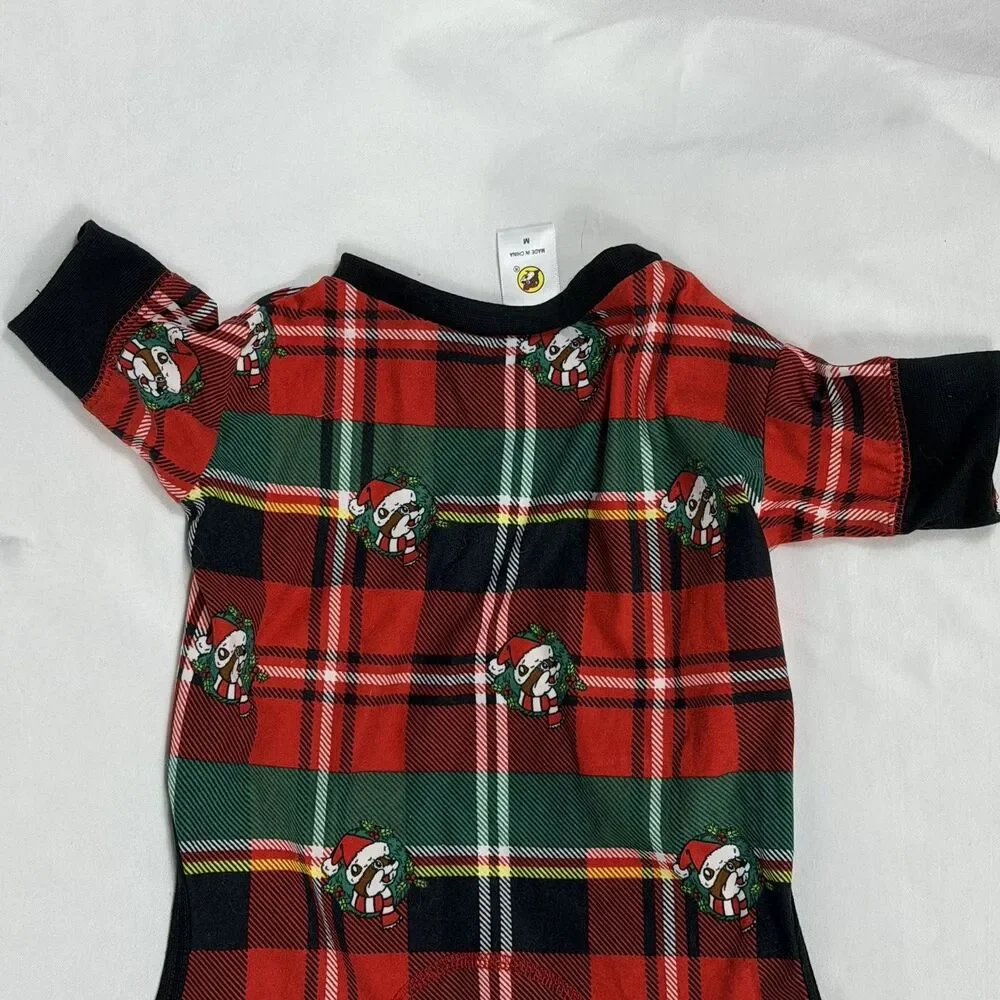 Buc-ee's Pet Dog Pajamas Christmas Size M